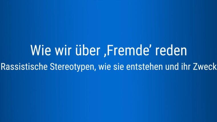 Screenshot aus dem dazugehörigen Video