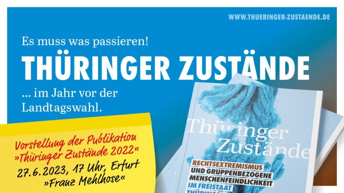 Ankündigung PK Thüringer Zustände 2022 am 27.06.2023