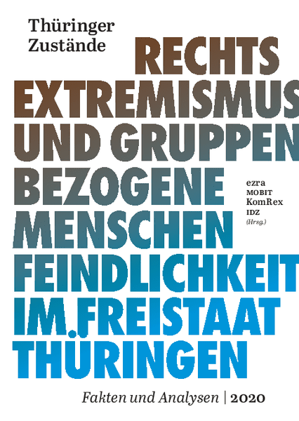 Cover Thüringer Zustände 2020